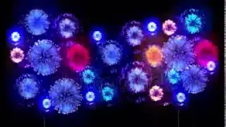 Fireworks green screen effect