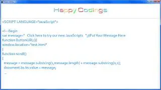 JavaScript | Scrolling Button Link