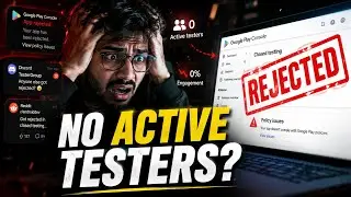 Google Play Closed Testing Rejected? Fix Your 12 Tester Problem Fast