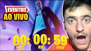 AGORA! EVENTO AO VIVO FINAL DO CAPITULO 4 FORTNITE!