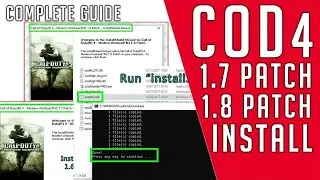CALL OF DUTY 4: COD 4x 1.8 Patch Manual Install- Download Patch 2022