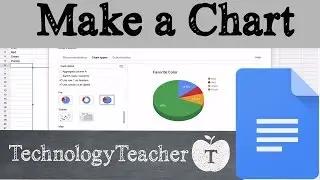 Google Docs  | How to Make a Chart NEW Fall 2016