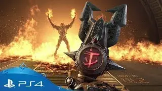 DOOM Eternal на PS4 Pro прохождение первых 30 минут (геймплей)