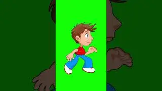 Boy walking 