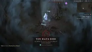 Diablo IV The Cursed Halls Checkpoint Fail