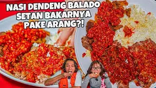 KESETANAN MAKAN DENDENG BALADO PADANG DIUWEK PAKE NASI NIKMAT SEKALI!