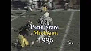Penn State at Michigan 1996 GAME STORY