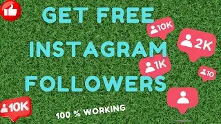 How To Get Instagram Followers For Free | Grow Instagram Account