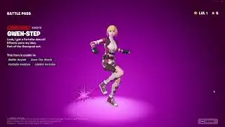 Gwenpool emote Look, I got a Fortnite dance!!