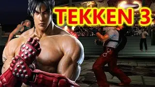 Tekken 3 Gameplay - Jin Kazama Story Ending - PS1 HD - 1998 Playstation 1 Fighting Game Classic!