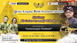 #LiveStreaming Wayang Kulit Ki Geter Pramuji Widodo - JUMENENGAN PARIKESIT