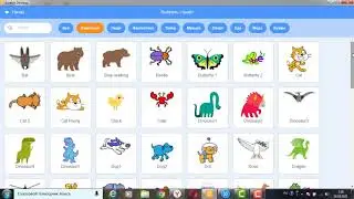 Программирование  на Scratch .Кошка и мышь анимация