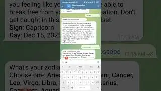 Horoscope Bot using Python