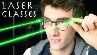 How To Make Laser Glasses!!! Real Life Burning Laser Vision (Superman/Cyclops)