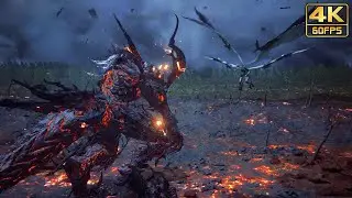 Final Fantasy 16 - IFRIT vs GARUDA Boss Fight @ 4K 60ᶠᵖˢ ✔