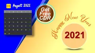 Download Calendar 2021 with Free cdr Files