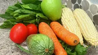 BAJA DE PESO COMIENDO ESTÁ DELICIOSA  SOPA DE VERDURAS CON CON POLLO!