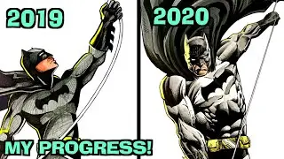 Art Improvement - How I Got Better At Drawing. *Plus: Redrawing My Old Art!*