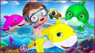 Baby Shark Dance | Sing and Dance! | Baby Shark | Banana Cartoon Songs for Children [HD]