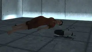 chell Portal has exploded and she has died