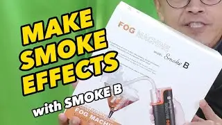 Lensgo Smoke B Review - Handheld Fog Machine for Video Production and Smoke Effects