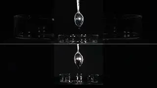 🔥🥄 Gallium Spoon MELTED 🔥🥄 #Science #Chemistry #Satisfying