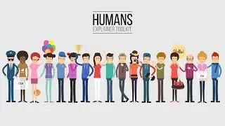 Humans Explainer Toolkit (After Effects Template)