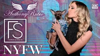 ANTHONY RUBIO FW 2024-2025 NYFW Women's Wear & Canine Couture 4K Rachel Pizzolato | Bogie and Kimba