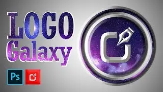 How to Design a Galaxy Logo in PHOTOSHOP CS6 TUTORIAL