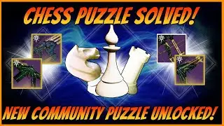 Complete Guide to Destiny 2's Chess Puzzle & Community Challenge! Free Adept Weapons!