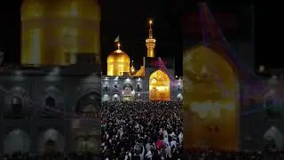 İmam Rıza Türbesi'nde Yeni Yıl Kutlaması - İran