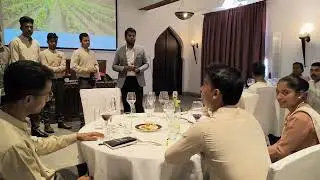 The art and science of wine, mastered by our team! 🍷 Evolve Back Hampi.