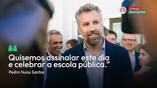 “Quisemos assinalar este dia e celebrar a escola pública.”