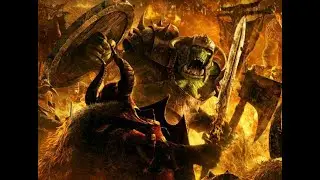 Warmaster Battle Report ORCS VS CHAOS 2000 pts