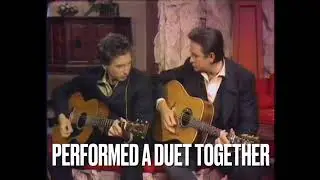 Bob Dylan & Johnny Cash Perform 