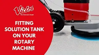 How to fit a solution tank on a Rotary Machine