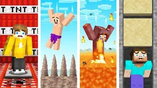 Minecraft 4 Way Death Swap vs My Friends!