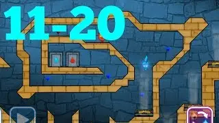 Redboy and Bluegirl Level 11 12 13 14 15 16 17 18 19 20 In Light Temp Maze Android Walkthrough