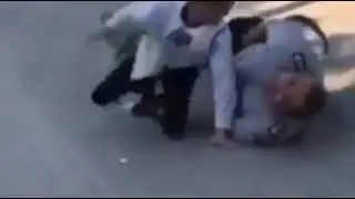 Pobre bicicleta...
