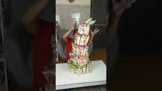 Falling !! Viral Bread Tower Challenge 