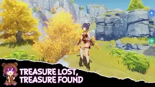 Genshin Impact - Treasure Lost, Treasure Found (Guili Plains puzzle + Luxurious Chest)