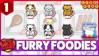 Furry Foodies (The OP Games) Live Play Through with 4 players