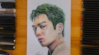 Drawing - Zoro One Piece (Mackenyu) Netflix
