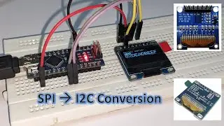 All you need to know about OLED display(SPI/I2C conversion)| 0.96