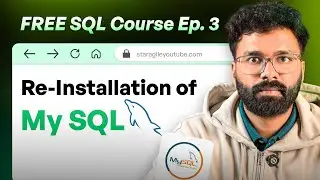 How to Uninstall MySQL and Reinstall | SQL Workbench & Server | Reinstall MySQL✅ (Ep 03)