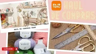 -TEMU HAUL + Unboxing de productos para Manualidades