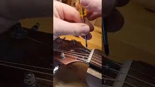 Fake truss rod cover? #guitarrepair #luthier #luthiery #guitar #guitarist #guitarmaintenance