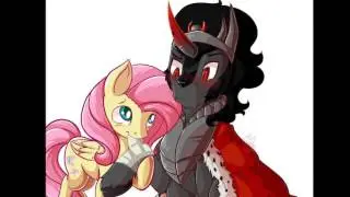 mlp:FIM king sombra and fluttershy tribute Time To Share