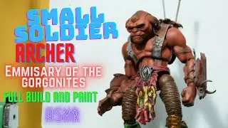 SMALL SOLDIERS ARCHER GORGONITES RESIN KIT (UNOFFICIAL) FULL BUILD AND PAINT ASMR