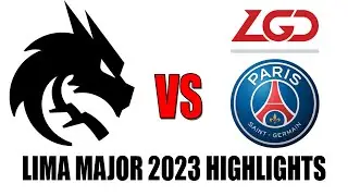 TEAM SPIRIT VS PSG LGD LIMA MAJOR HIGHLIGHTS